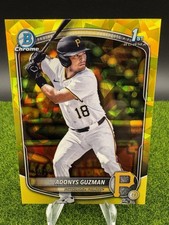 2025 Bowman Chrome Draft Sapphire Edition - Adonys Guzman #BDC-126 Yellow /75