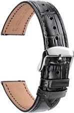 Extra Long Watch Band - XL XXL Leather Watch Straps for Men - Soft Quick Release