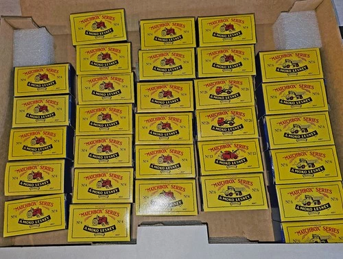 30 - Matchbox Moko Lesney Cars Lot - No. 4, No. 6, No. 13, No. 26