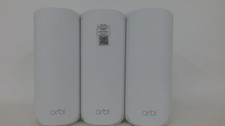 NETGEAR Orbi 770 Series RBE773 Tri-band Mesh Wi-Fi 7 System 3-pack White