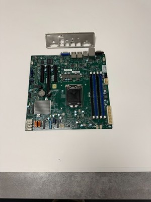 Supermicro X11SSL-F Intel C232,LGA 1151 DDR4 mATX Motherboard, incl. ATX Bracket