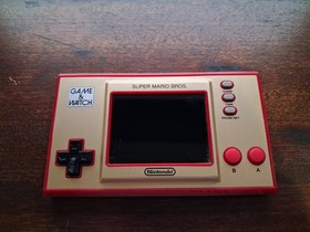 Game and Watch Super Mario Bros - CIB with Stand