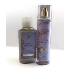 Bath Body Works Lovely Dreamer Lotion Body Spray 8oz New 2pc Set