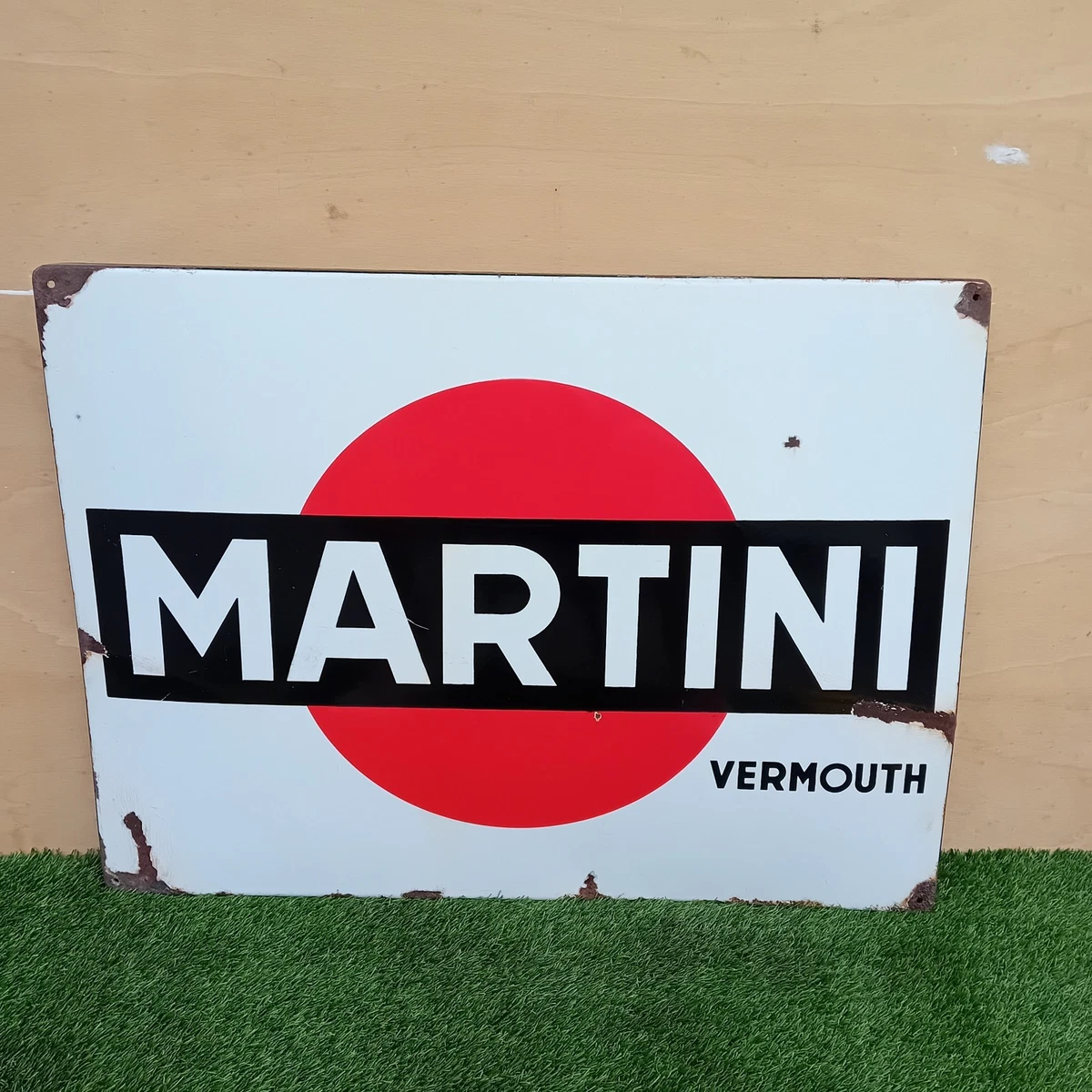 Cartello retrò pubblicità MARTINI in latta - Collezionismo In vendita a La Spezia