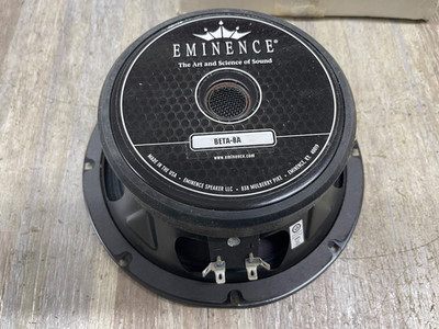 Eminence Beta-8A OEM 8'' Woofer Midrange Midbass Speaker 450 Watt 8 Ohm New
