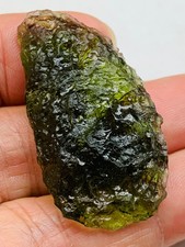TOP Moldavite Raw Moldavite Crystal from Czech Republic PICcertificate 50CT