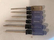 Craftsman Torx Phillips Screwdriver Set Purple Clear 6pc Craftsman Torx Phillips Screwdriver Set Purple Clear 6pc