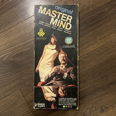 Vtg 1978 Super Master Mind Game by Invicta UK #3016  w/ Original Box COMPLETE