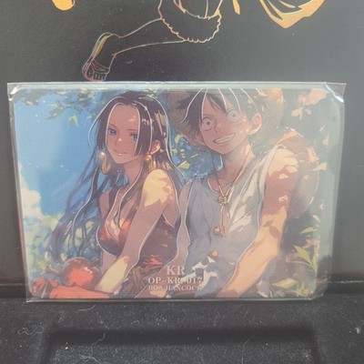 YI KA WEN CHUANG One Piece Boa Hancock Luffy Collector's Card Limited Edition