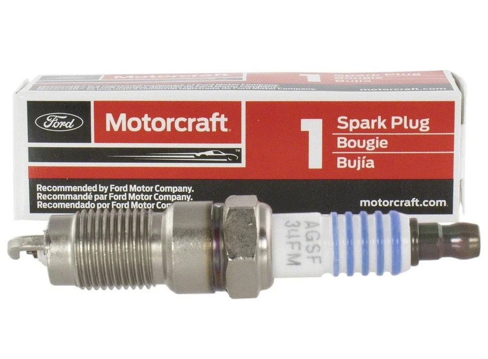Set 6 OEM FORD Spark Plugs Motorcraft SP504X SP504 AGSF34FMX Platinum 4.2L V6! - Image 2 of 4