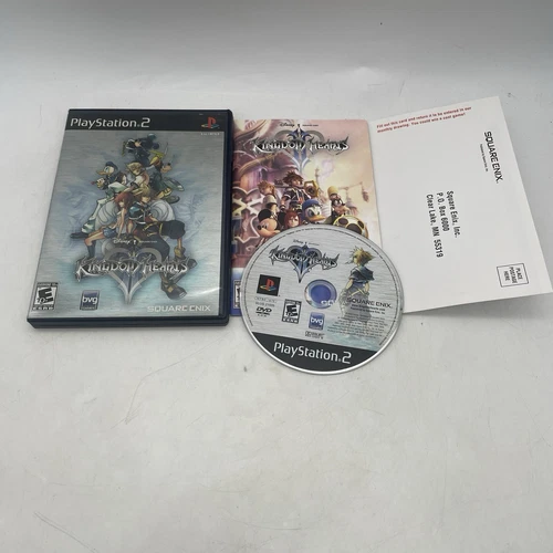 Kingdom Hearts II (Sony PlayStation 2, PS2) Black Label - Complete CIB w/ Manual