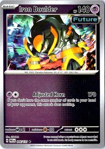 Iron Boulder 071/142 Stellar Crown Reverse Holo Rare