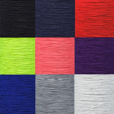 PARACORD PLANET Elastic Cord 1/32" Diameter Bungee Stretch String Shock Cord up to 1000 FT