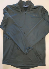 Under Armour NEW Mens 1/2 Zip Pullover Fashion Blend 1359146 Green Small 70