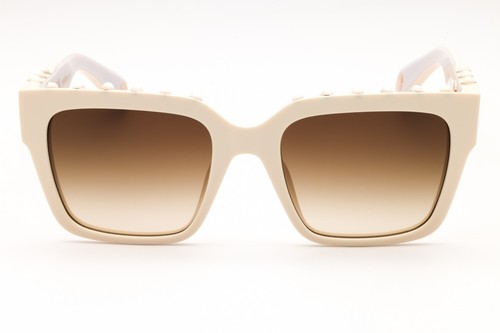 ROBERTO CAVALLI SRC040S 09X7 Sunglasses Beige Frame Brown Gradient Lenses 54mm - Picture 2 of 4