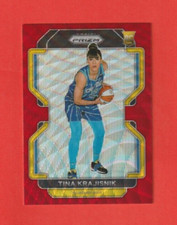 2022 Panini WNBA Prizm RUBY WAVE # 13 Tina Krajisnik CHICAGO SKY RC