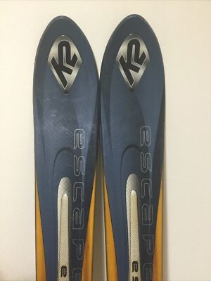 k2 3500 skis USED K2 Escape 3500 Skis 16mm Side Cut with Marker M 1000 Bindings