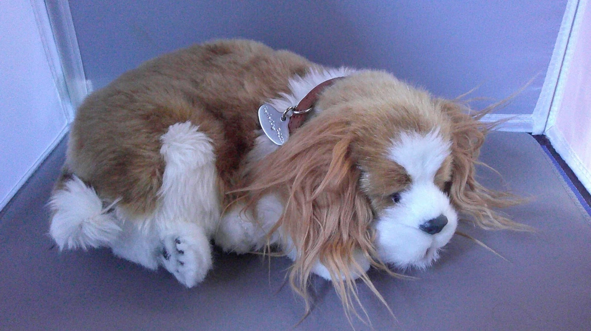 Perfect Petzzz CAVALIER KING CHARLES SPANIEL Realistic BREATHING Pet Dog Puppy