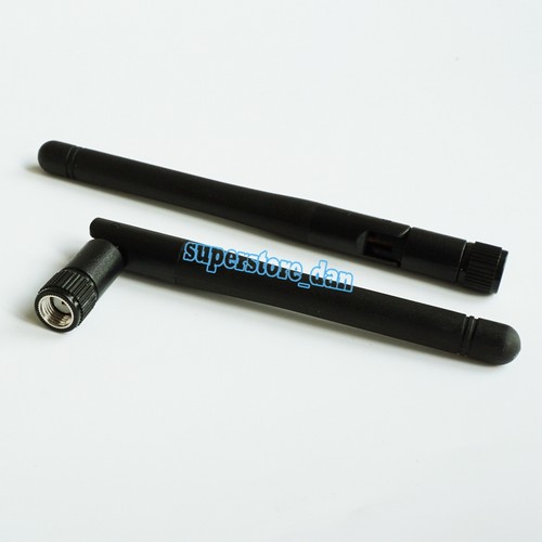 1x 2.4G 2.4GHz 3dBi Wireless RP-SMA WIFI WLAN Antenna Booster F Modem Router PCI - Picture 3 of 5