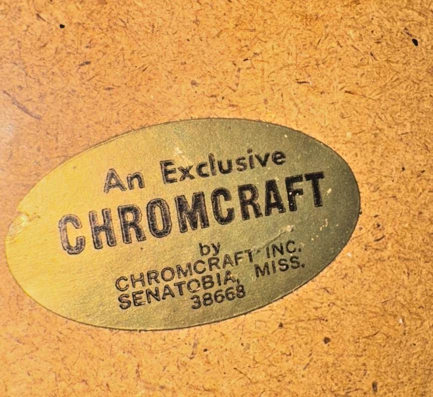 Crome craft antique black chairs - Image 3 of 3