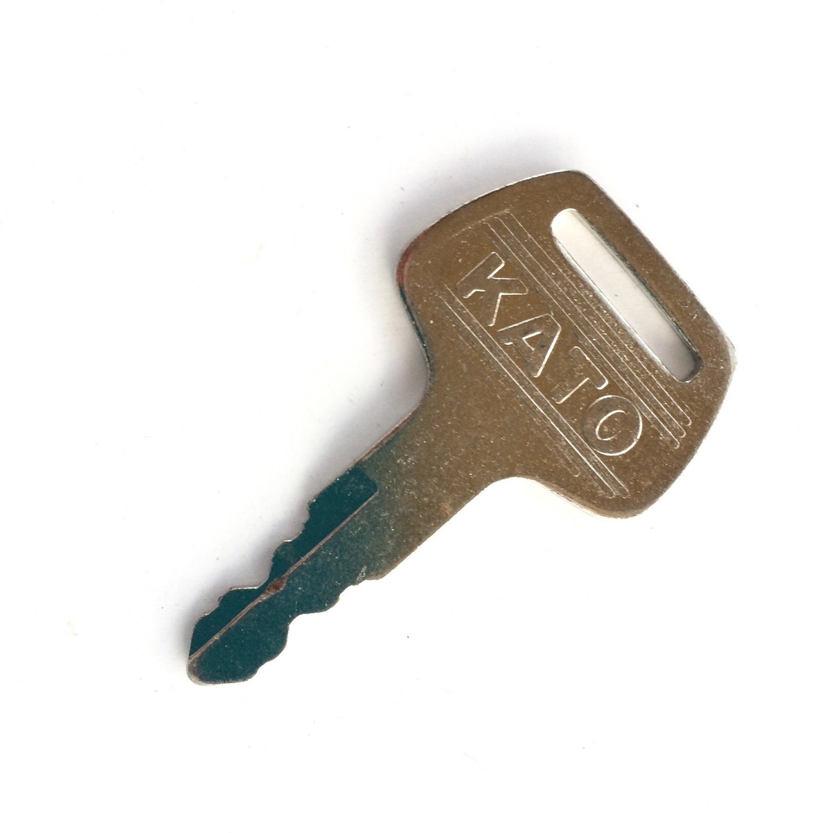 Kato Excavator Ignition Key with OEM Logo - Replacement part