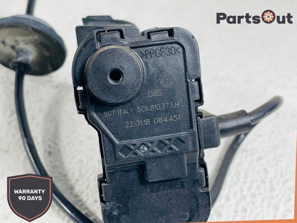 Actuador de bloqueo de puerta de llenado de combustible VW Volkswagen 2012-2016 Passat Jetta Golf GTI OEM Foto 4 de 4
