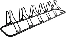 Bike Rack Floor Parking Bike Stand for up to 6 Bicycles | Indoor, Home & Garage