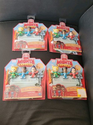 Neu Spin Master Mighty Express Kinderfiguren 3er Set Liza Max Nico (4 mal)