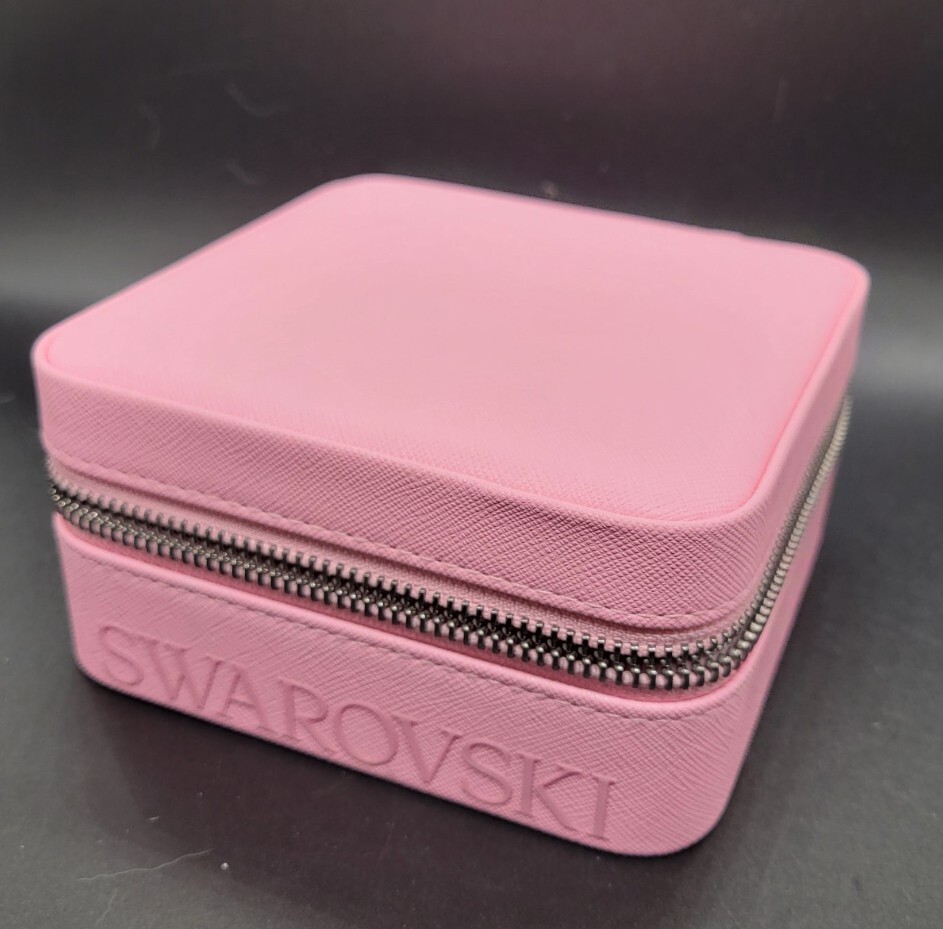 Swarovski 2022 Pink Travel Jewelry Box Size 5