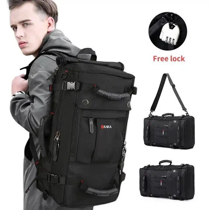 New anti-theft large capacity multifunction waterproof men backpack travel bag