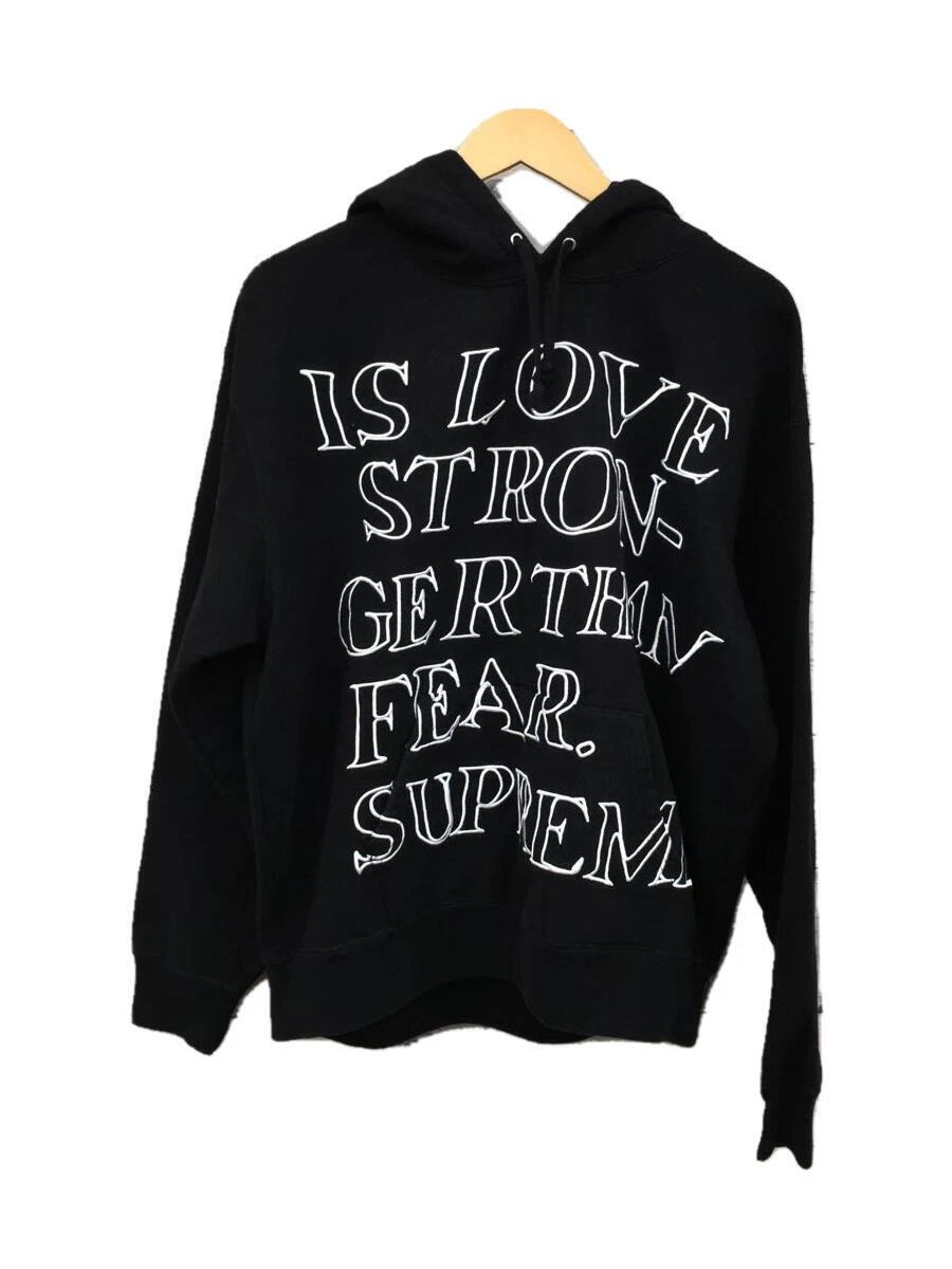 Supreme Sweat à capuche coton noir M d'occasion