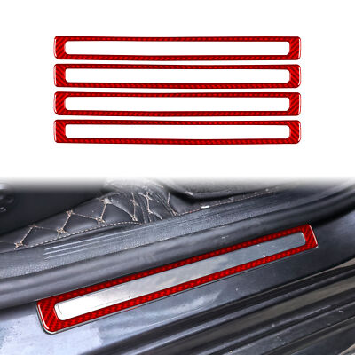 OE Genuine Carbon Fiber Door Sill Panel Trim for Mercedes-Benz W254 GLC 2023-24