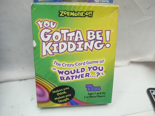 3 Card Games - Loaded Questions + You Gotta Be Kidding + Scrabble SLAM - Picture 6 of 7