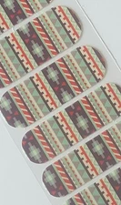 Jamberry Rare AZTEC EVENING, 1/2 Sheet