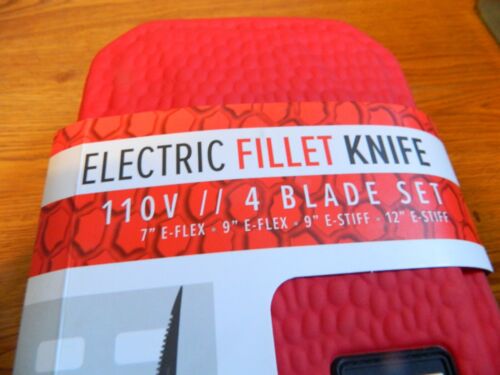 BUBBA BLADE ELECTRIC FILLET KNIFE SET 110V 4 BLADE SET 2019 ICAST WINNER UNOPENE - Picture 3 of 16
