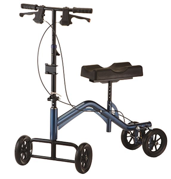 Nova TKW14 Tall Heavy Duty 400 lbs Turning Knee Crutch Walker Scooter