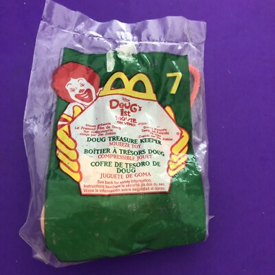 McDonalds 1999 Happy Meal Toy Doug's 1st Movie Doug Treasure Keeper #7