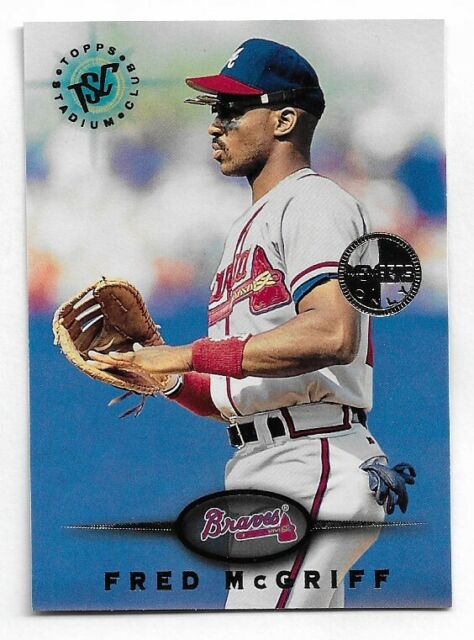 1995 Topps Stadium Club "MEMBERS ONLY" #363 Fred McGriff Atlanta Braves