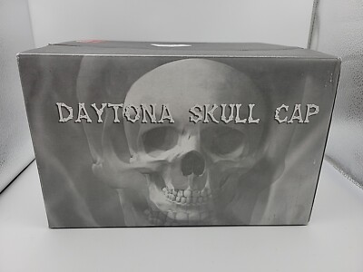 Daytona Helmets Skull Cap-W/ PISTONS SKULL DOT Motorcycle Helmet D6-PS-SMALL