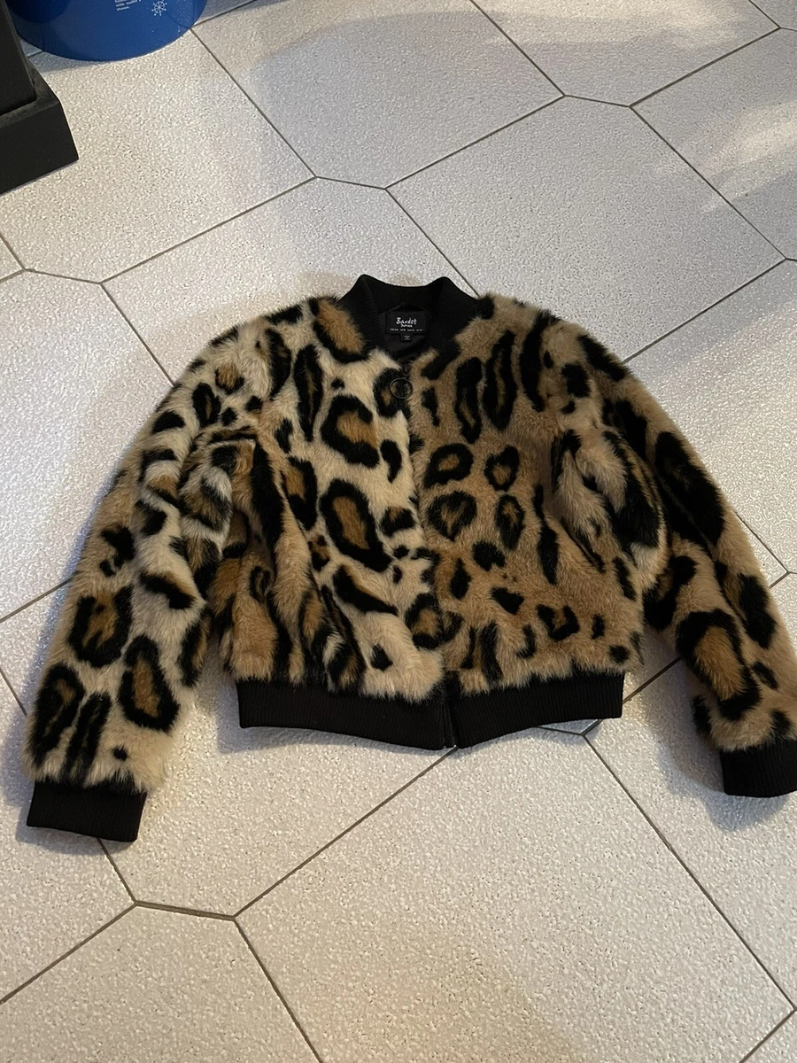 Faux fur jacket bardot cheap