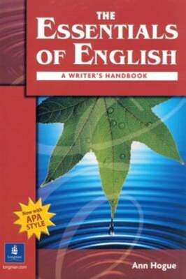 Essentials of English N/E Book with APA Style 150090 by Ann Hogue: Used