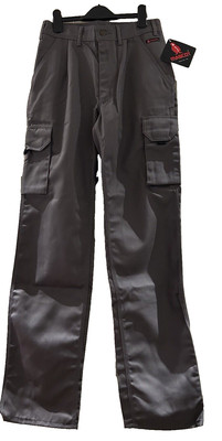 Mascot Men's Work Trousers Size W30 L34 Grey Orlando 00773-430 Cargo New Tags
