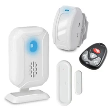 Wireless Door Window Security Burglar Alarm Infrared Motion Magnetic Sensor Bell