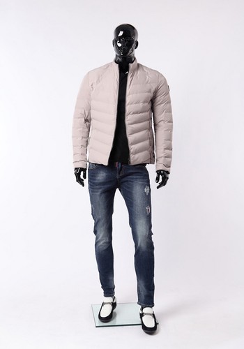 glanz abstrakt Mannequin Schaufensterpuppe männlich Schick modern XM11-H schwarz - Bild 5 von 8
