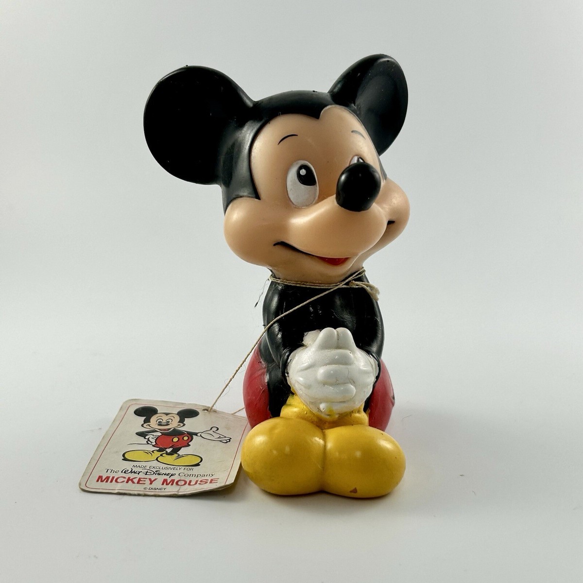 Vintage Walt Disney Mickey Mouse ミッキー Vintage Walt Disney World 95 90s VTG Mickey Single Stitch T Shirt