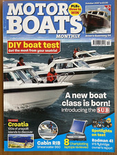 Regal 242. Arvor Guernsey 34, Boston Whaler, Shearwater 860 in Motor Boats 10/07