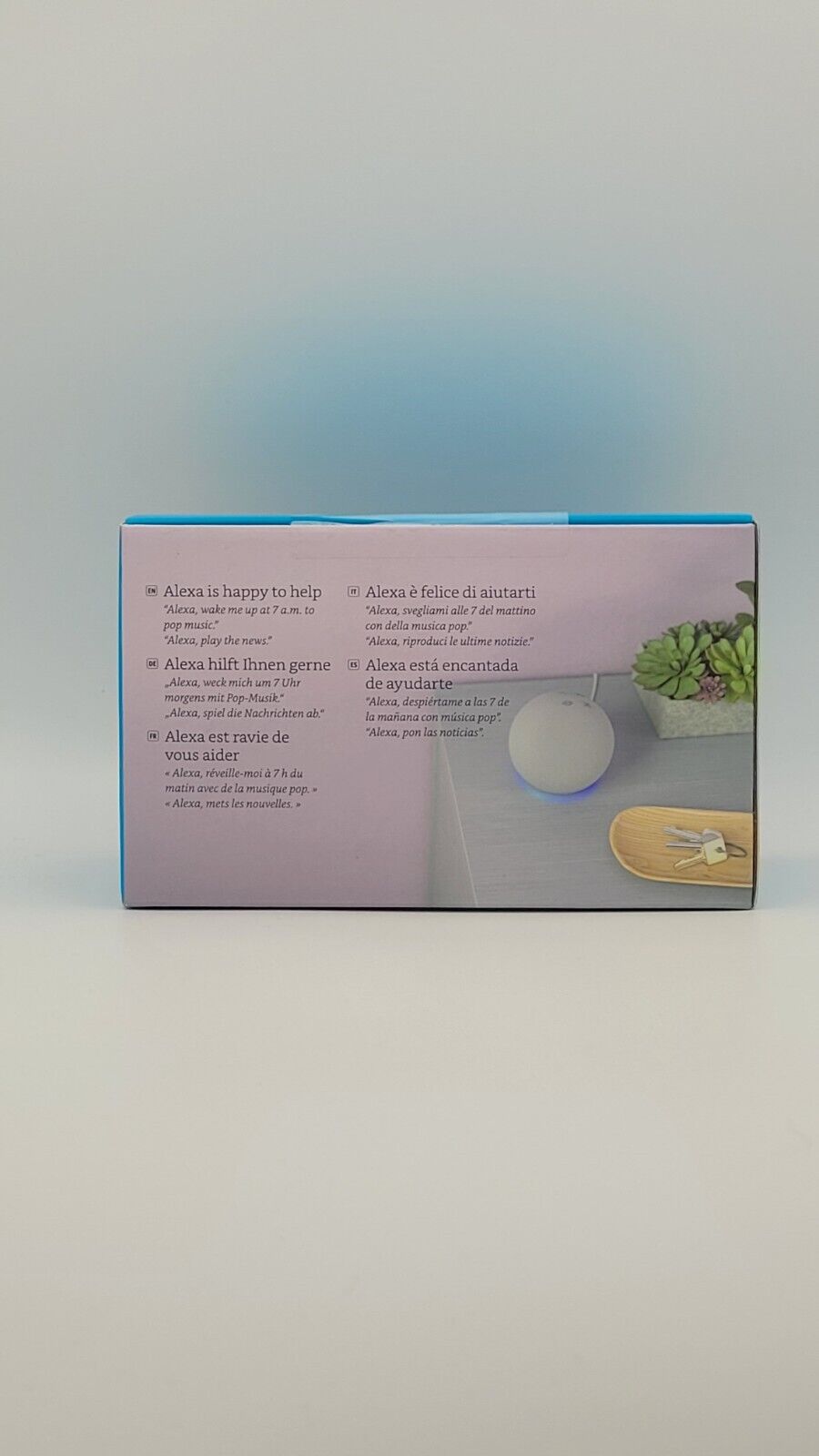 Thumbnail - Amazon Echo Dot (4. Generation) Smart Lautsprecher - Weiß (b084j4mzk6)