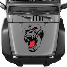 Car Vinyl Sticker Gorilla Ape Totem Graphics Creative Decals For Door Body Side Car Vinyl Sticker Gorilla Ape Totem Graphics Creative Decals For Door Body Side