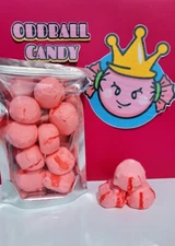 Freeze Dried  CINNAMON SALT WATER TAFFY - MADE TO ORDER - *Oddball Candy Co*