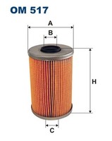 Filtron ÖLfilter OM 517 Filtereinsatz FüR BMW Alpina E24 E34 E12 E28 E23 6Er 7Er